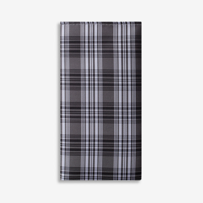 Gray Is Great Plaid Pocket Square