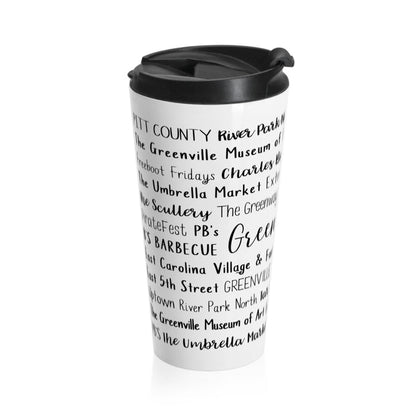 Greenville, NC Travel Mug
