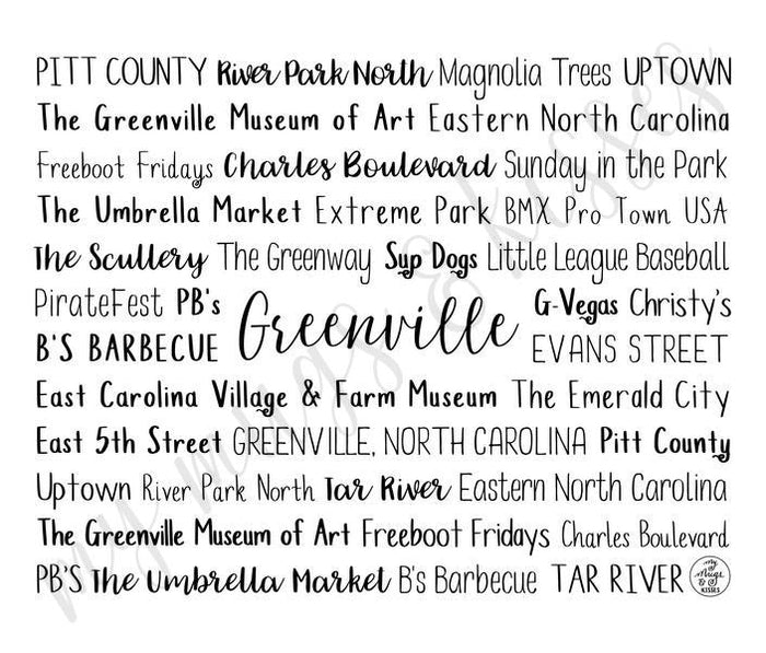 Greenville, NC Travel Mug