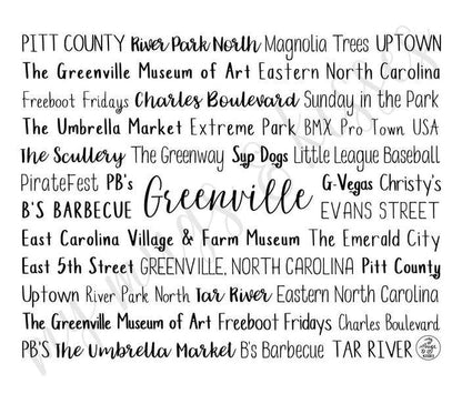 Greenville, NC Travel Mug