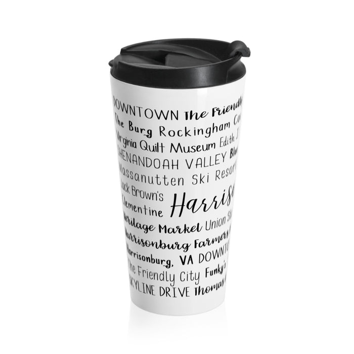 Harrisonburg, VA Travel Mug