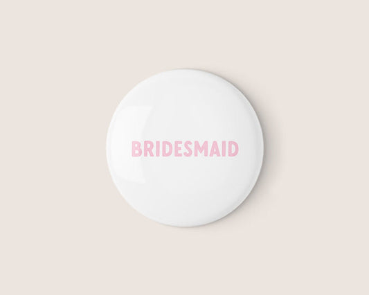 Holographic Bridesmaid Badge - Giftware - Honey Fawn Boutique