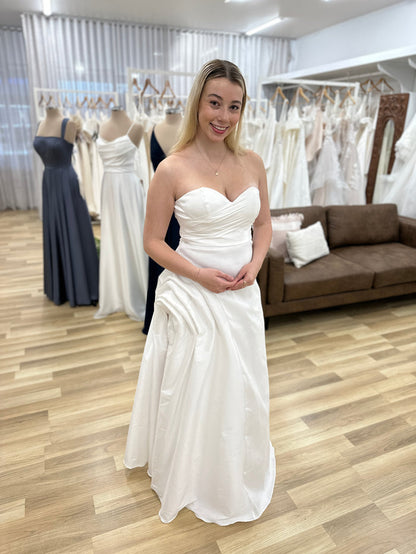 Isabeau Sweetheart Gown White - Dress - Bariano