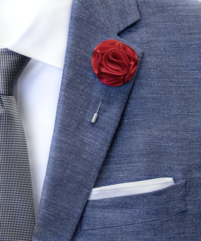 Jessica Rabbit Red Flower Lapel Pin