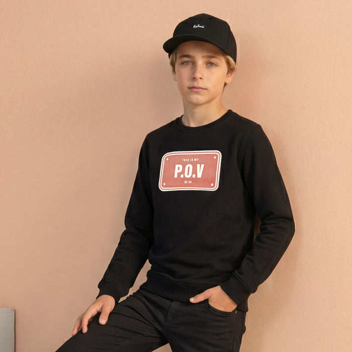 Kid's Black Sweat Shirts