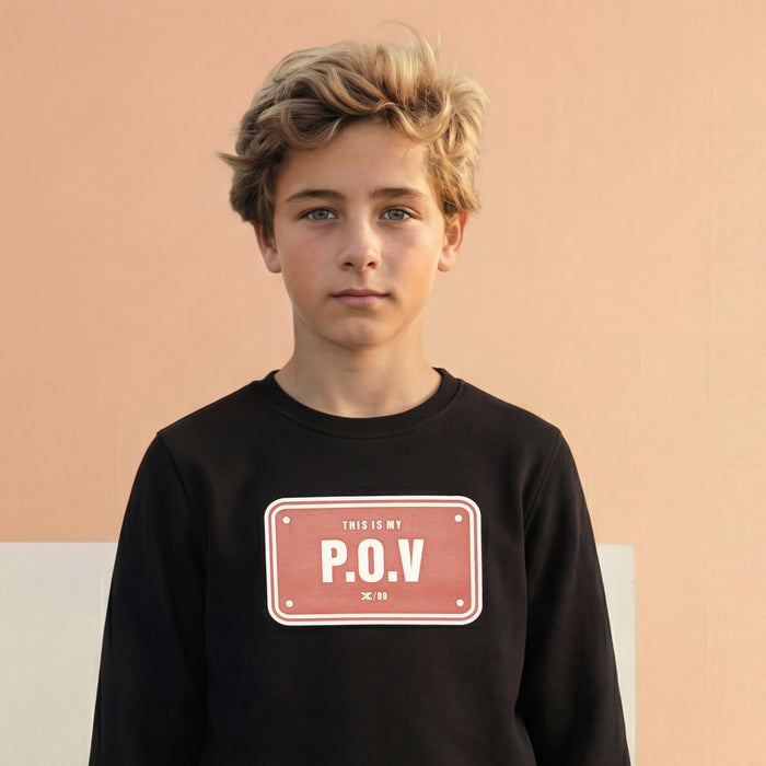 Kid's Black Sweat Shirts