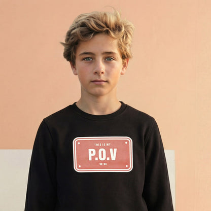 Kid's Black Sweat Shirts