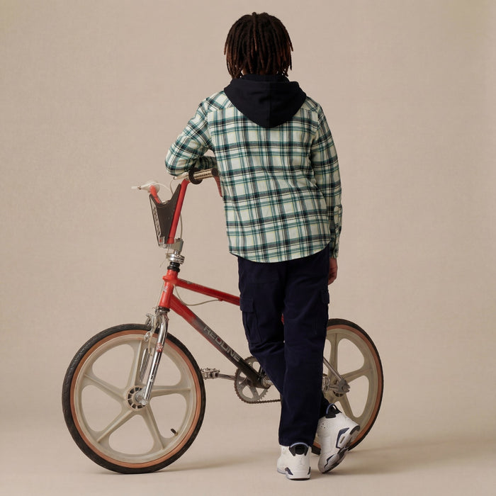 Kid's White Regular Fit Shirts