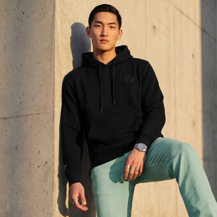 Killer Men Black Hooded Sweat Shirts