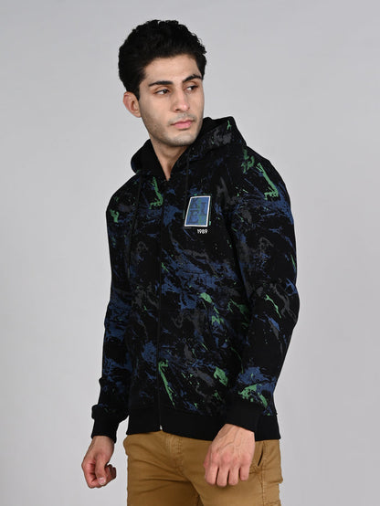 Killer Men Black Hooded Sweat Shirts