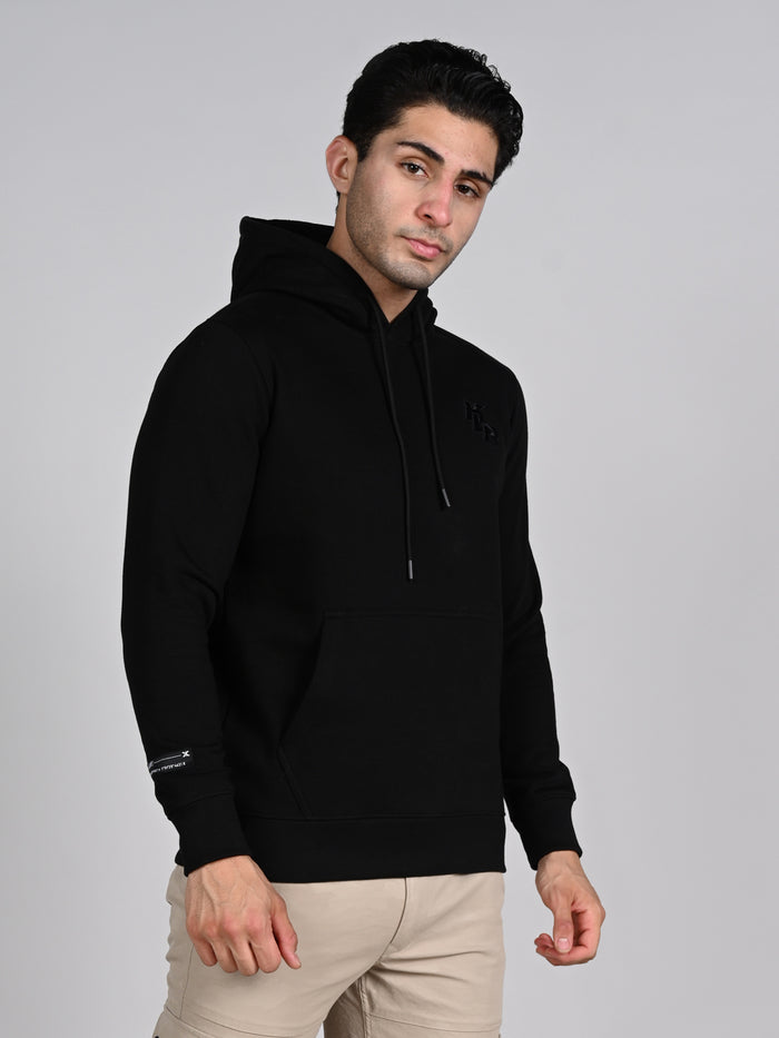 Killer Men Black Hooded Sweat Shirts
