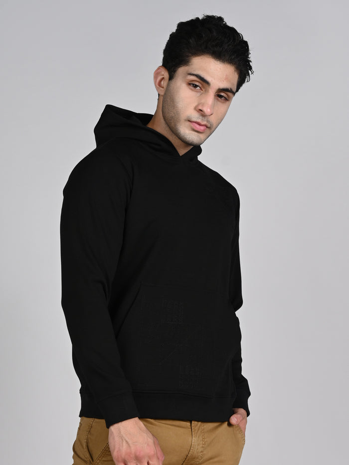 Killer Men Black Hooded Sweat Shirts