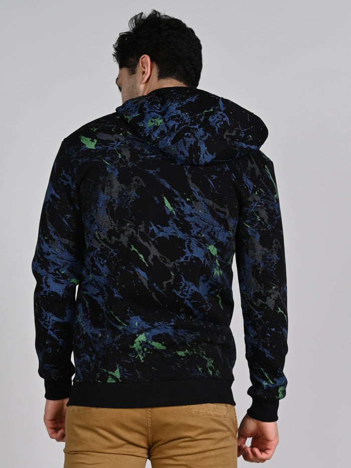 Killer Men Black Hooded Sweat Shirts