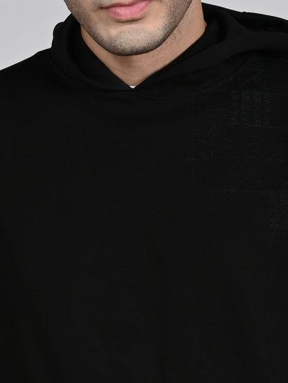 Killer Men Black Hooded Sweat Shirts