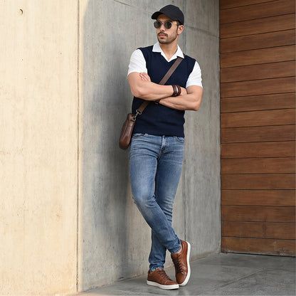 Killer Men Blue Solid Slim Fit Jeans