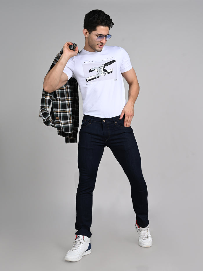 Killer Men Dark Blue Skinny Fit Jeans
