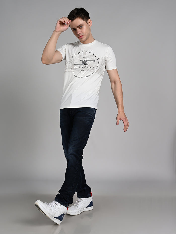 Killer Men Dark Blue Solid Slim Fit Jeans