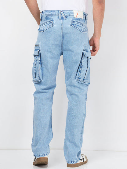 Killer Men Light Blue Loose Fit Jeans