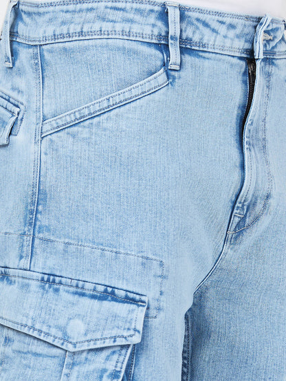 Killer Men Light Blue Loose Fit Jeans