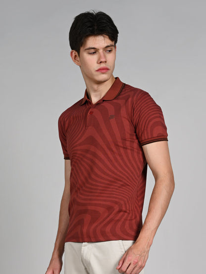 Killer Men Rust Printed Slim Fit T-Shirt