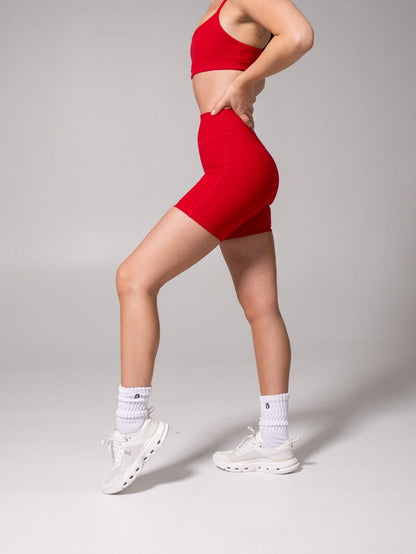 Legacy Short 6" - Lipstick Red