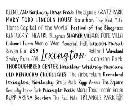 Lexington, KY Travel Mug