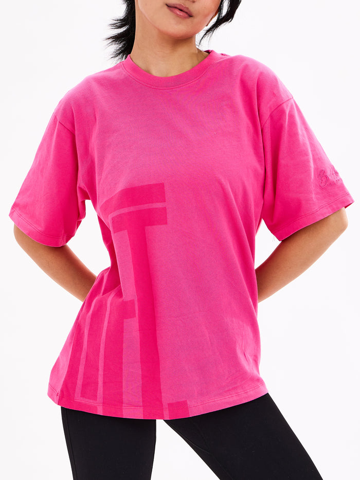 Lifter Short Sleeve Tee - Pink Crush