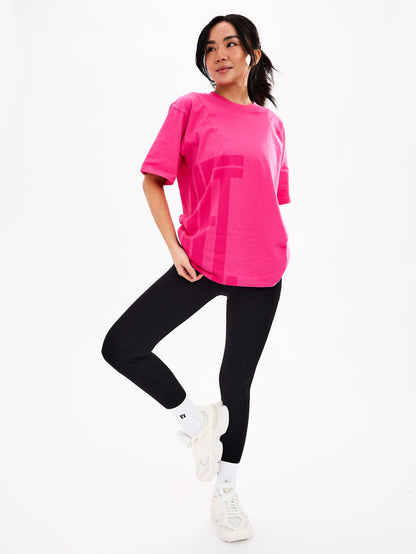 Lifter Short Sleeve Tee - Pink Crush