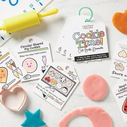 Little Chefs In The Kitchen Decorating Cards & Cookie Cutters