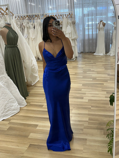 Lively Strappy Back Cowl Gown - Dress - Bariano