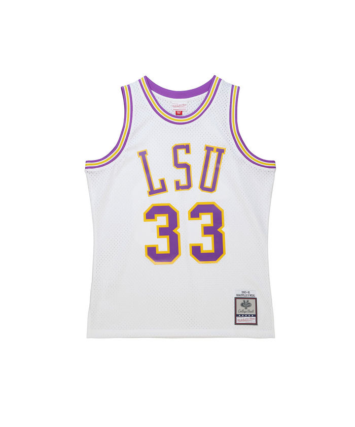Louisiana State University Shaquille O'Neal 1990-91 Home Swingman Jersey
