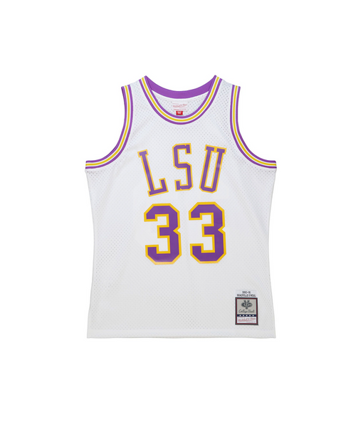 Louisiana State University Shaquille O'Neal 1990-91 Home Swingman Jersey