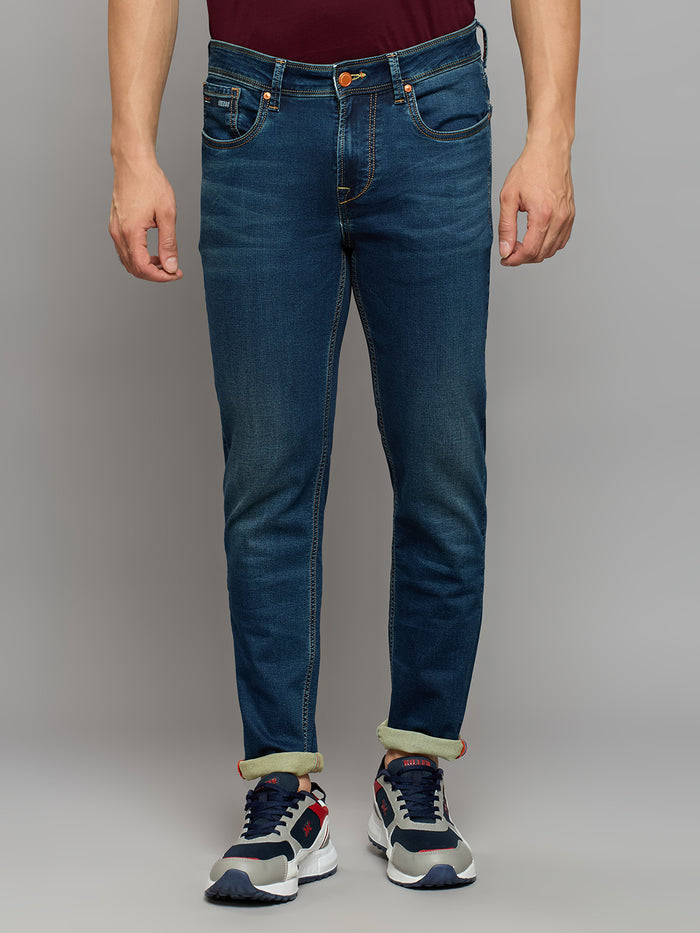 Men's Blue Skinny Fit Jeans