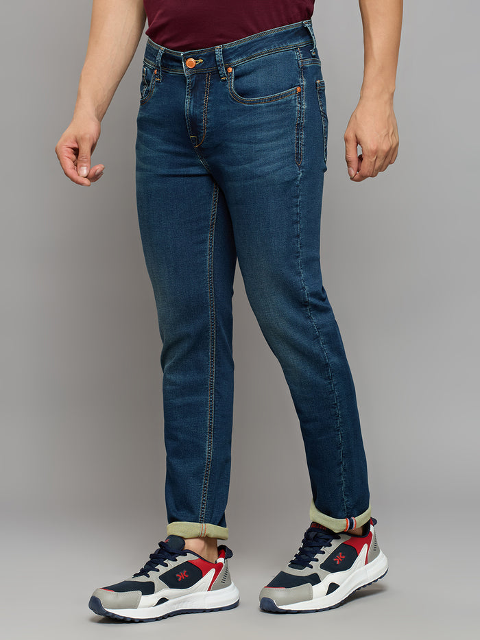 Men's Blue Skinny Fit Jeans