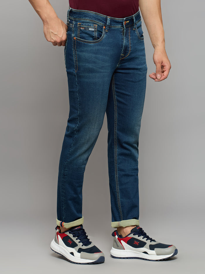 Men's Blue Skinny Fit Jeans