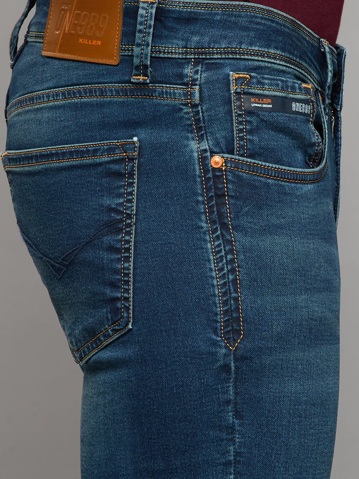 Men's Blue Skinny Fit Jeans