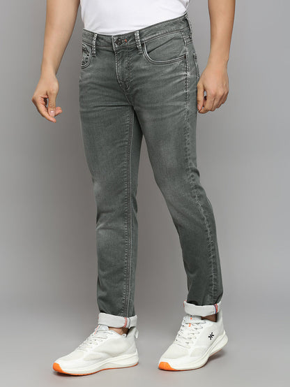Men's Dark Grey Skinny Fit Jeans
