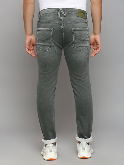 Men's Dark Grey Skinny Fit Jeans