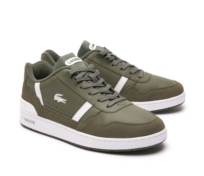 Men's Lacoste T-Clip 223 6 (Khaki/White)