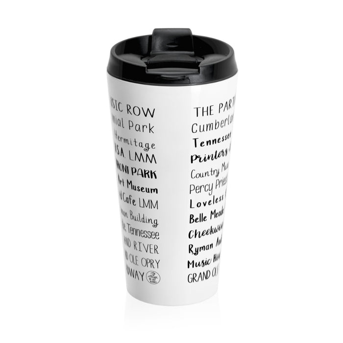 Nashville, TN Travel Mug