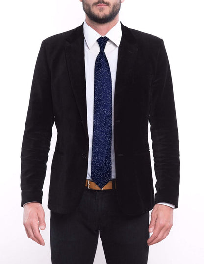 Navy Blue Constellations Pre-tied Tie, Tie, GoTie