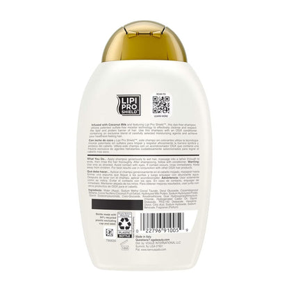 OGX Nourishing + Coconut Milk Moisturizing Shampoo 13 oz - 4 Pack