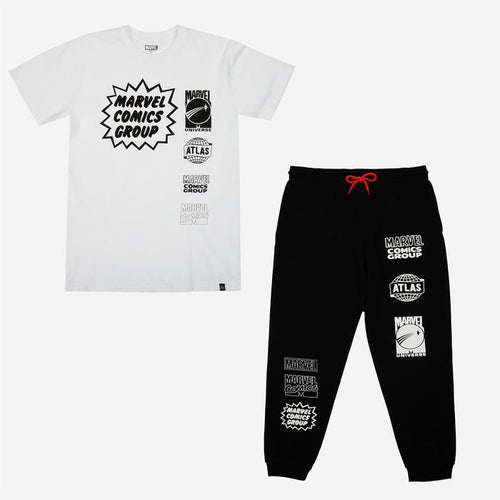 Omni Icon Lounge Set - Heroes & Villains-Marvel-Loungewear Set