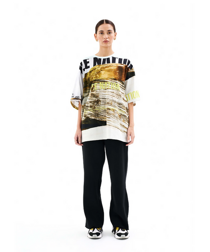 P.E Nation Bermuda Tee (Scene Print)