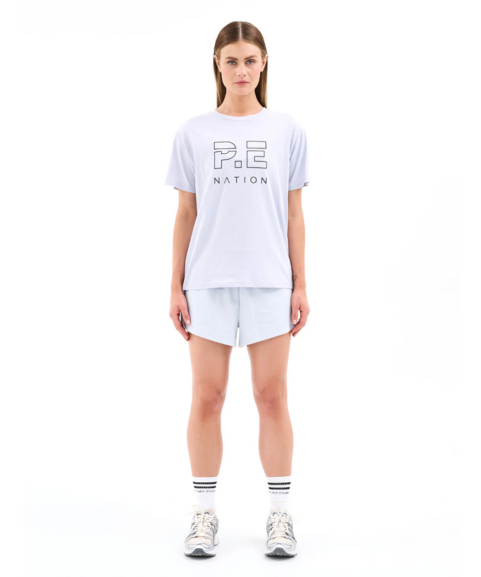 P.E Nation Heads Up Tee (Grey Dawn)