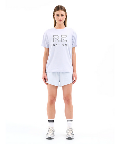P.E Nation Heads Up Tee (Grey Dawn)
