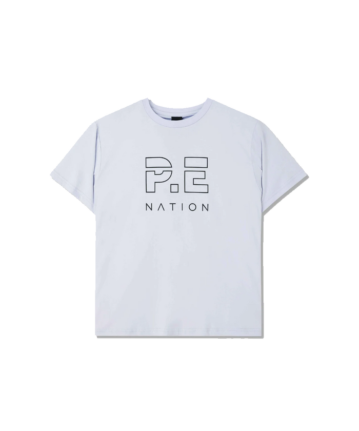 P.E Nation Heads Up Tee (Grey Dawn)