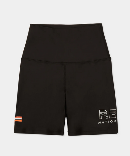 P.E Nation Long Range Bike Short (Black)