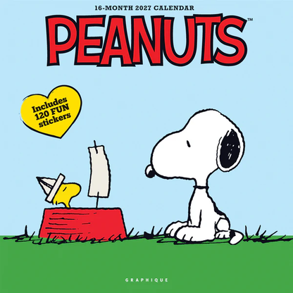 Peanuts: Happiness Is Large Wall Calendar