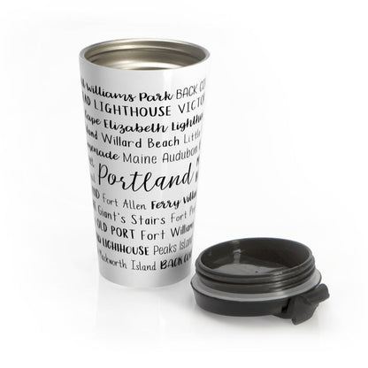 Portland, ME Travel Mug